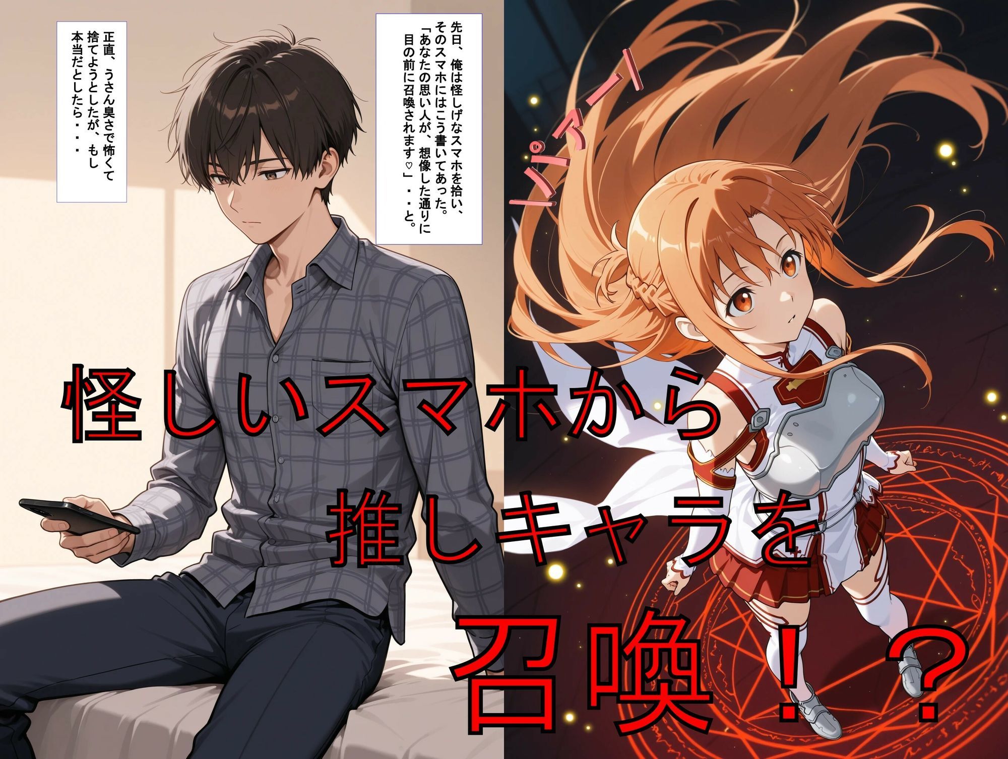 推しキャラ召喚した俺！  気高き美女を犯し、心を掌握！ 画像1