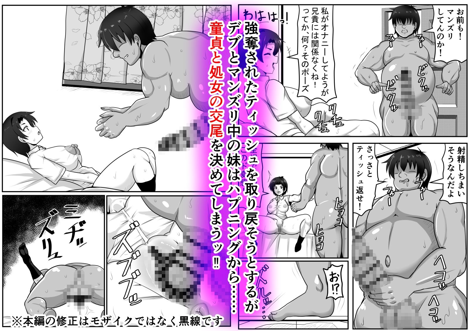 二軍妹と童貞デブ兄貴 画像3