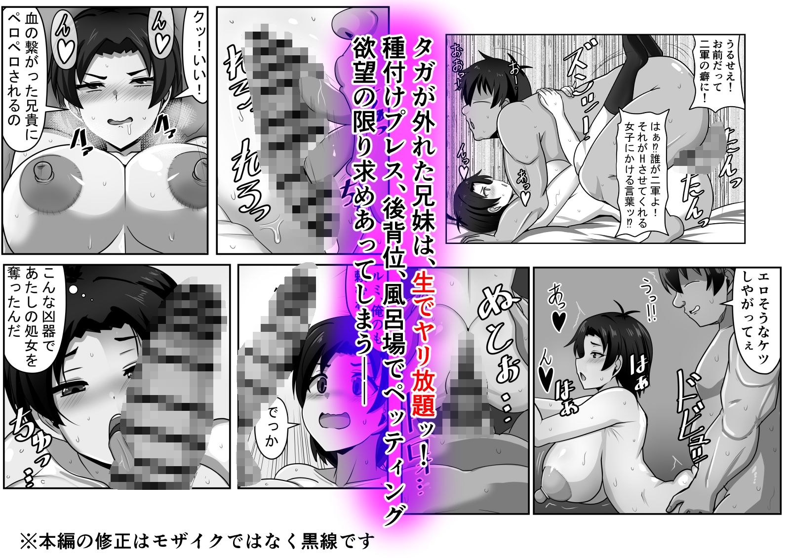 二軍妹と童貞デブ兄貴 画像5