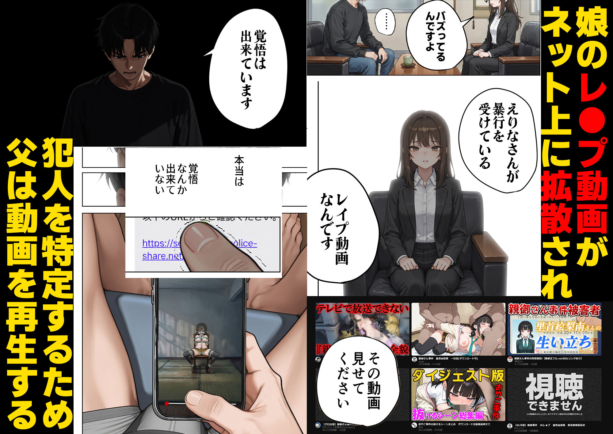 父の告白【インターネットの皆さんへ。この動画がえりなちゃんの親御さんに届くよう拡散お願いします】2