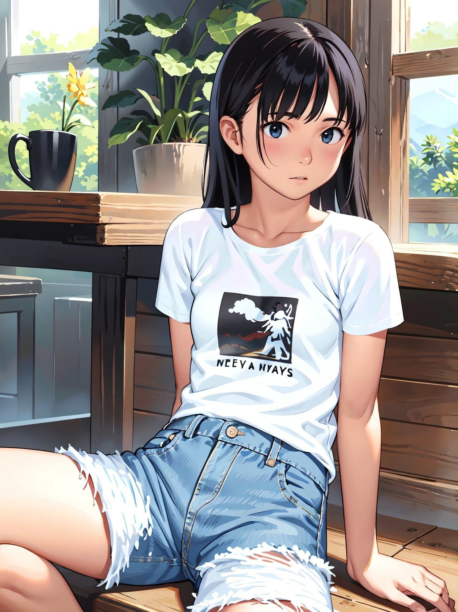 しぞーか弁がかわいいバレー部のみなちゃん  チューだけのはずが…  どうして初めて会ったおじさんと騎乗位で初えち中どぴゅしちゃったの？ サンプル1