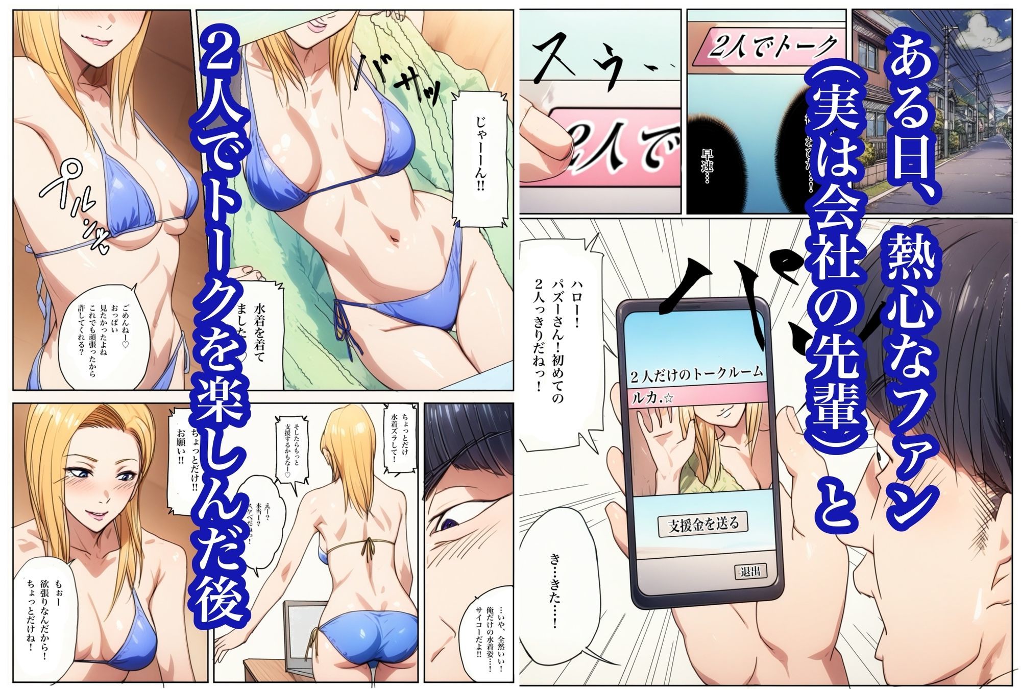 生配信でリモってオナニーしてしまい、弱みを握られてリモコンバイブ入れられた話 画像4
