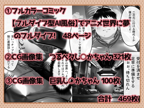【フルダイブ型AI風俗】でアニメ世界に夢のフルダイブ、憧れのヒロインと中出しセックス三昧 画像8