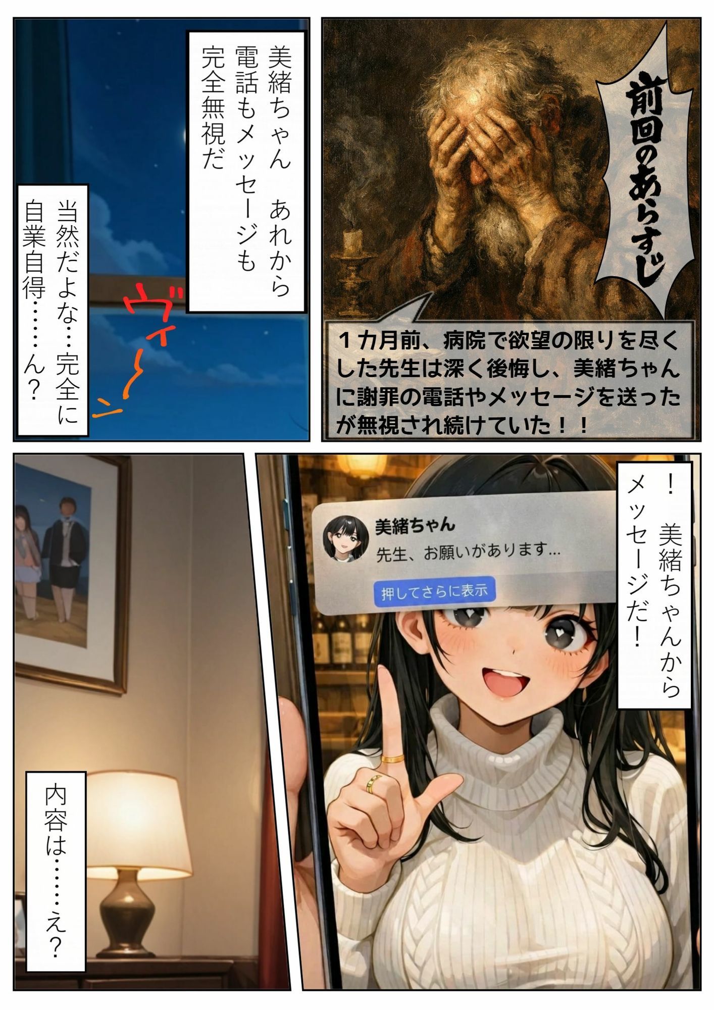 昔の教え子NTR 第3話「未来への決断」 画像1