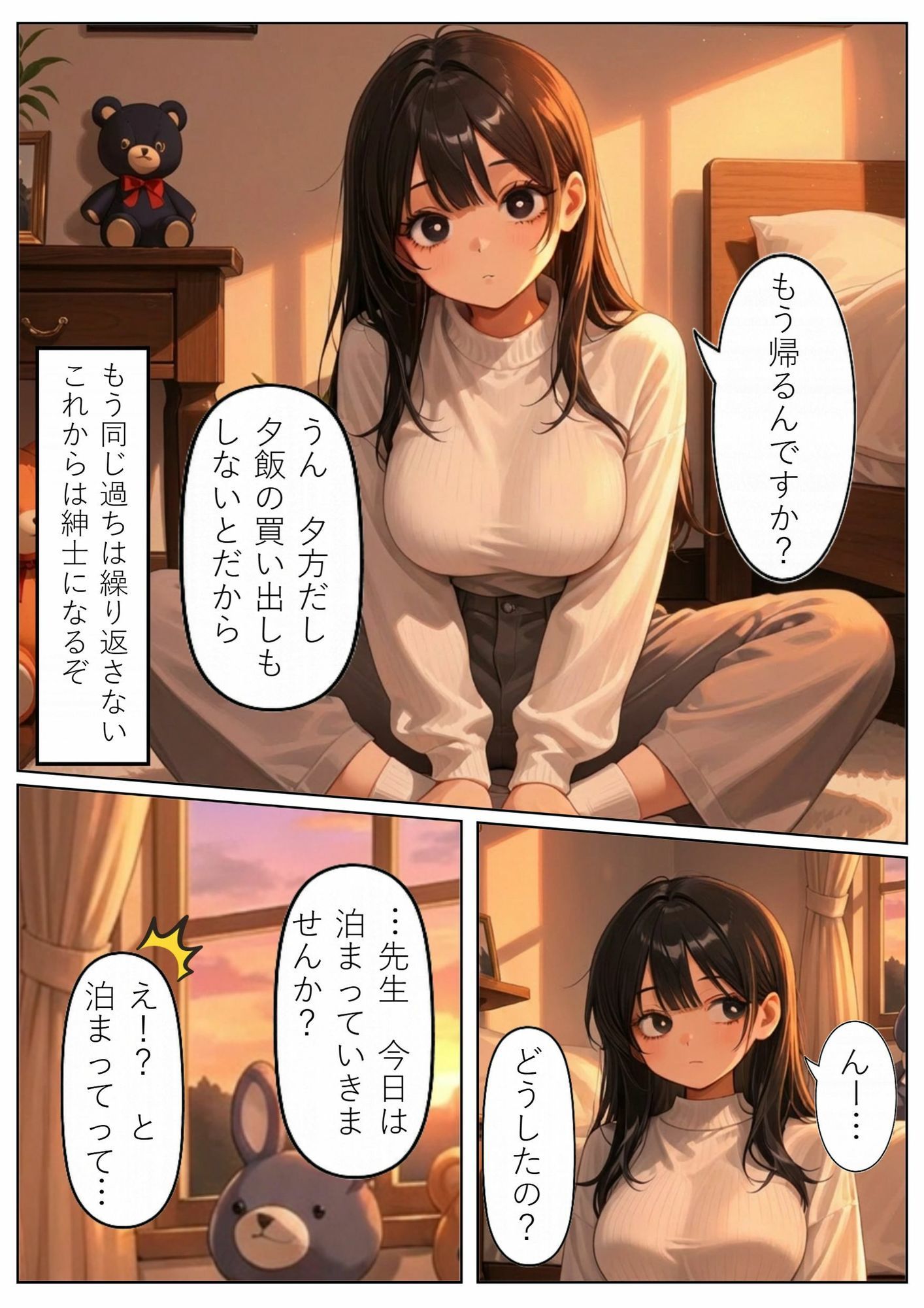 昔の教え子NTR 第3話「未来への決断」 画像9