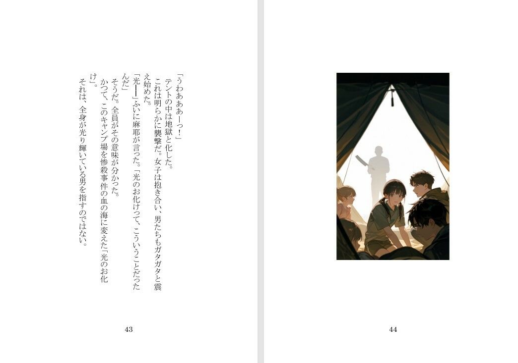 【官能小説】エロティックホラーキャンプ場の惨劇2