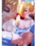 雨宿りのバス停ーずぶ濡れ狐娘と二人きりー サンプル画像 7