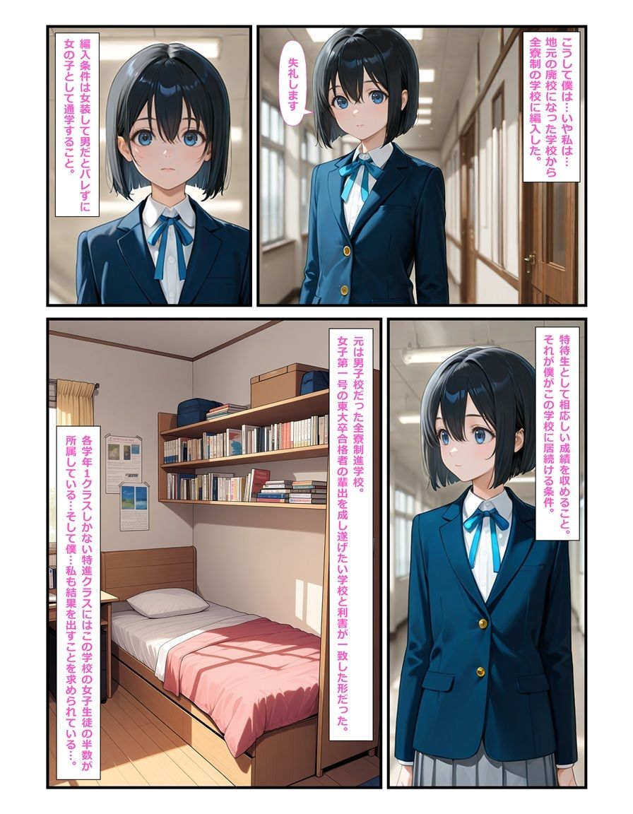 特待生の『彼女』は男の娘。―男子全員に共有される彼女の秘密― 画像9
