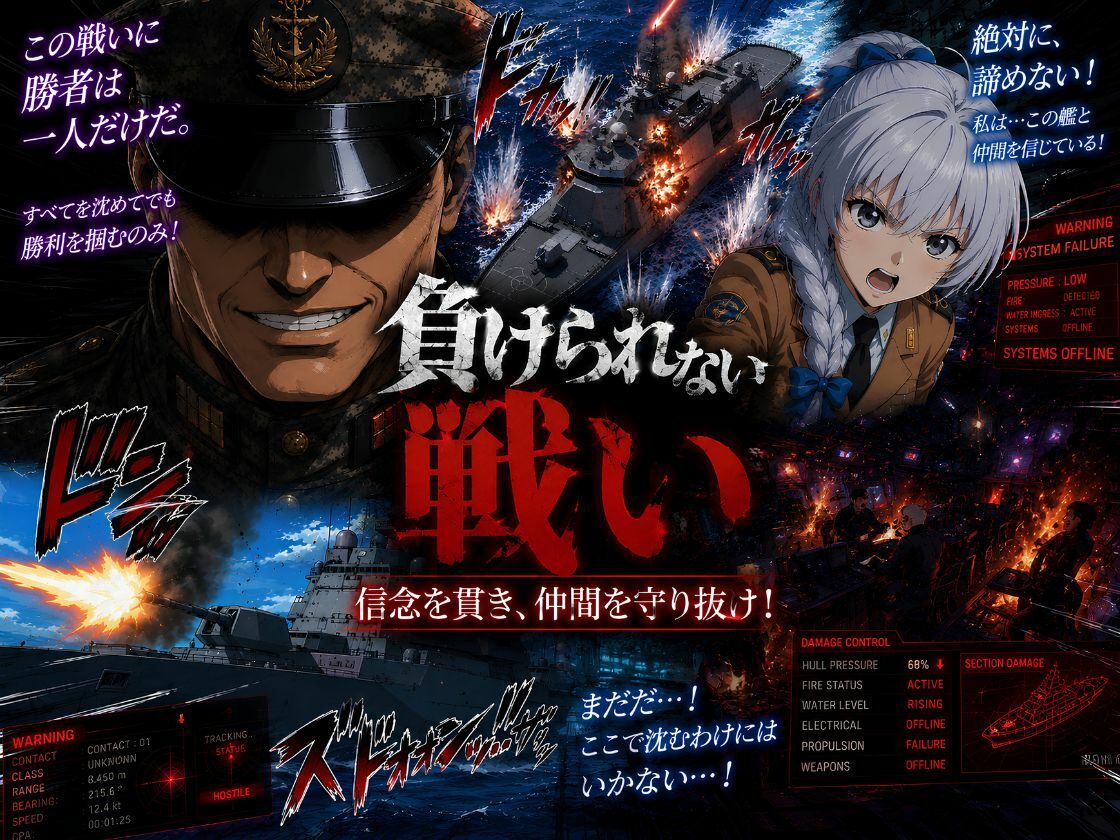 【敗北】捕らわれた艦長テスタ点‥…仲間を守るための沈黙 画像3