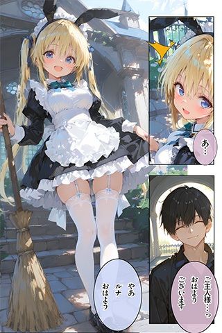 メイド(♀?)?のお仕事(2) 画像1
