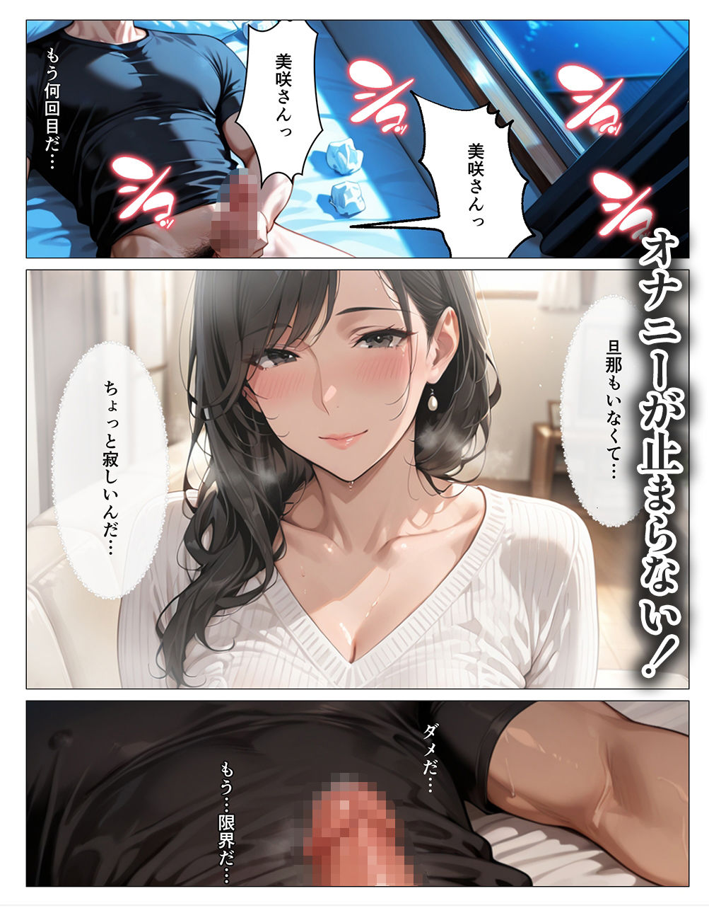 清楚だと思っていた人妻大家は欲求不満でビッチビチだった 画像3