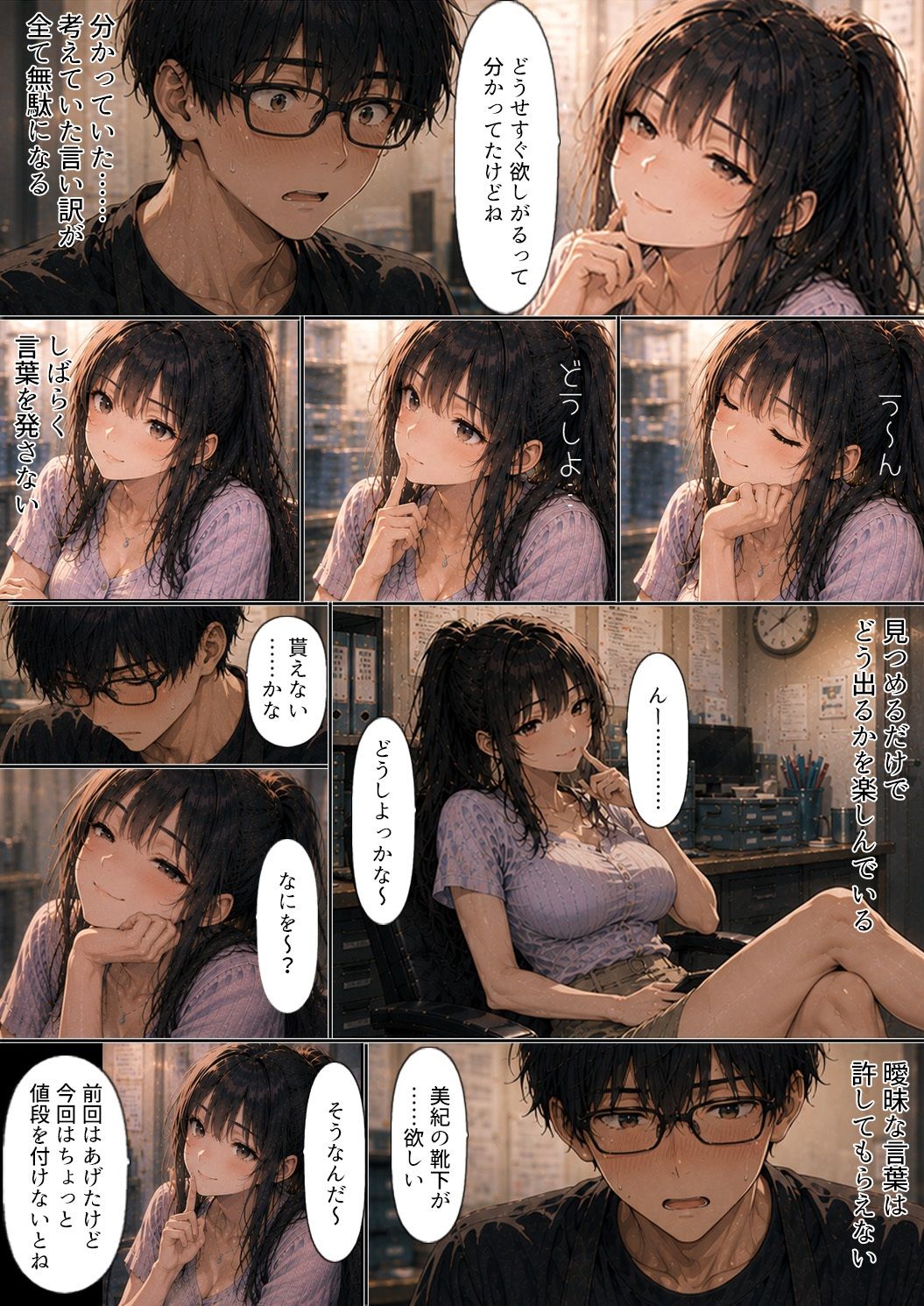 バイトの後輩に少しずつ歪められる話#1 2枚目