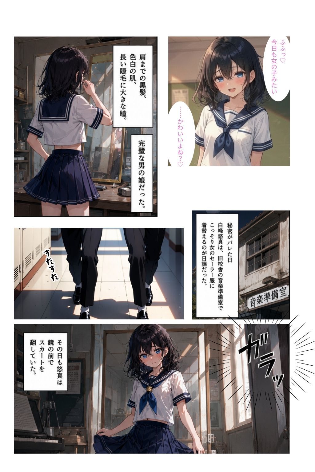 男の娘は今日も犯●れる 画像2