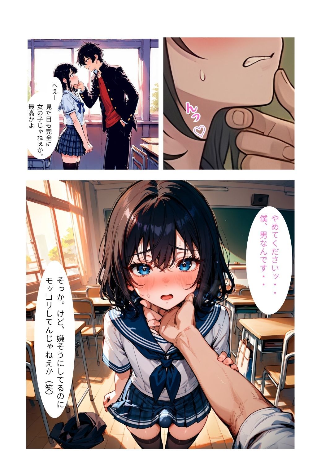 男の娘は今日も犯●れる 画像4