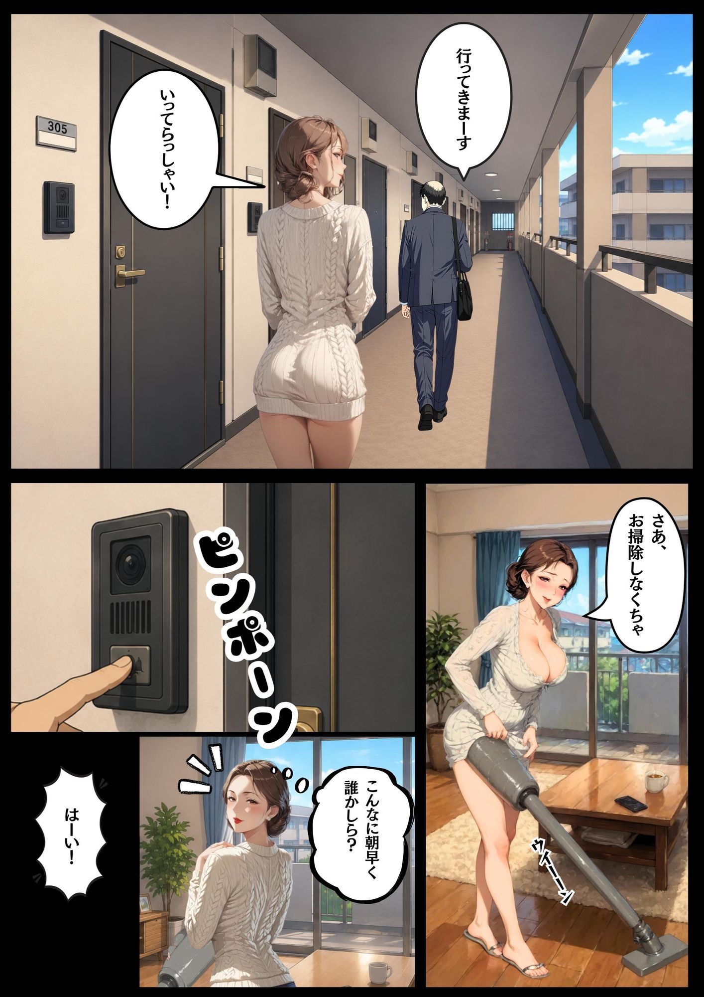 人妻は若いオスに夢中 サンプル3