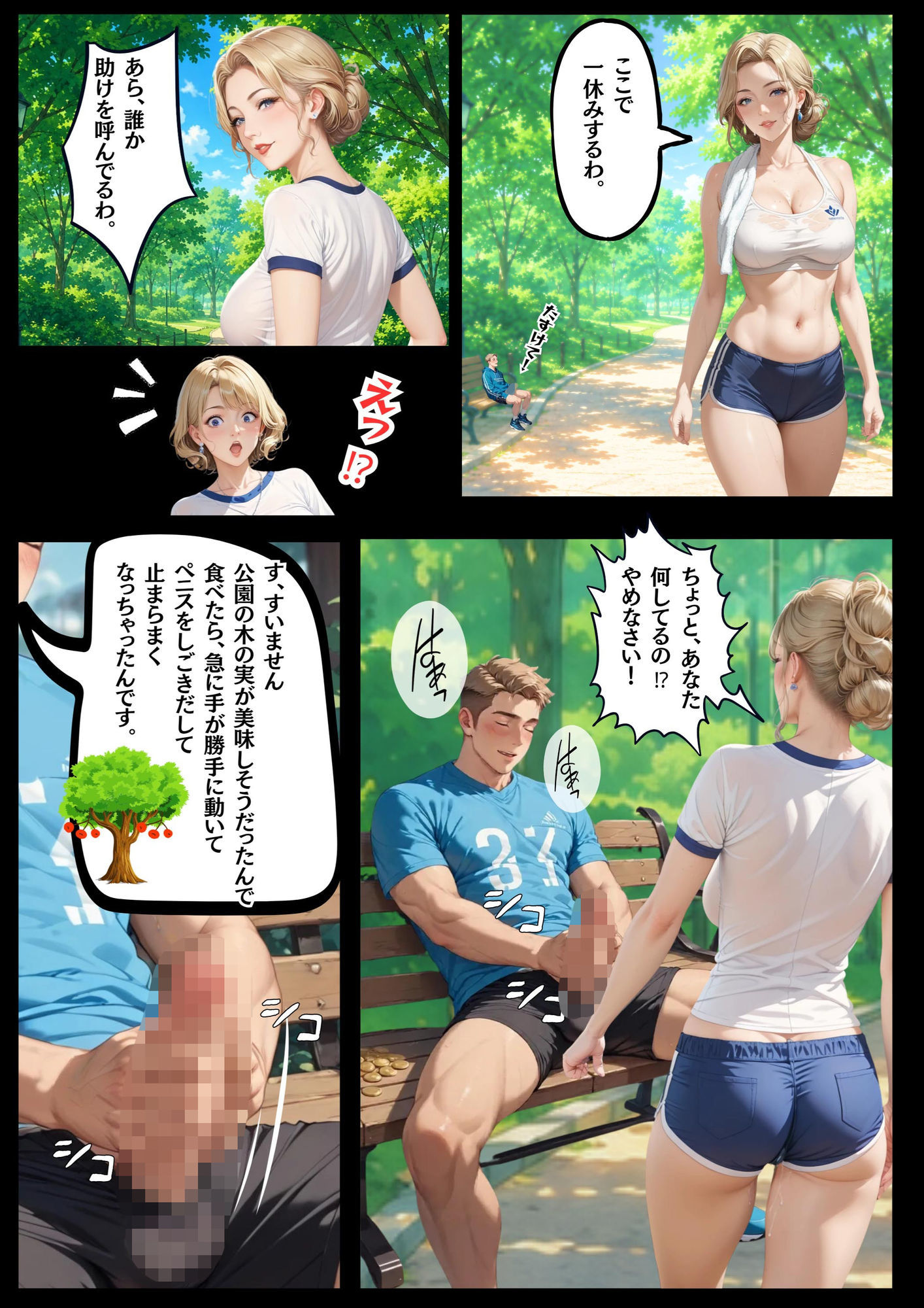 人妻は若いオスに夢中 サンプル8
