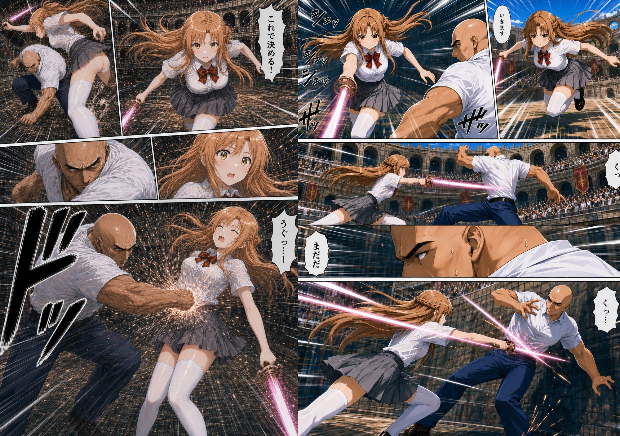 敗北して監禁されたア〇ナ 画像2