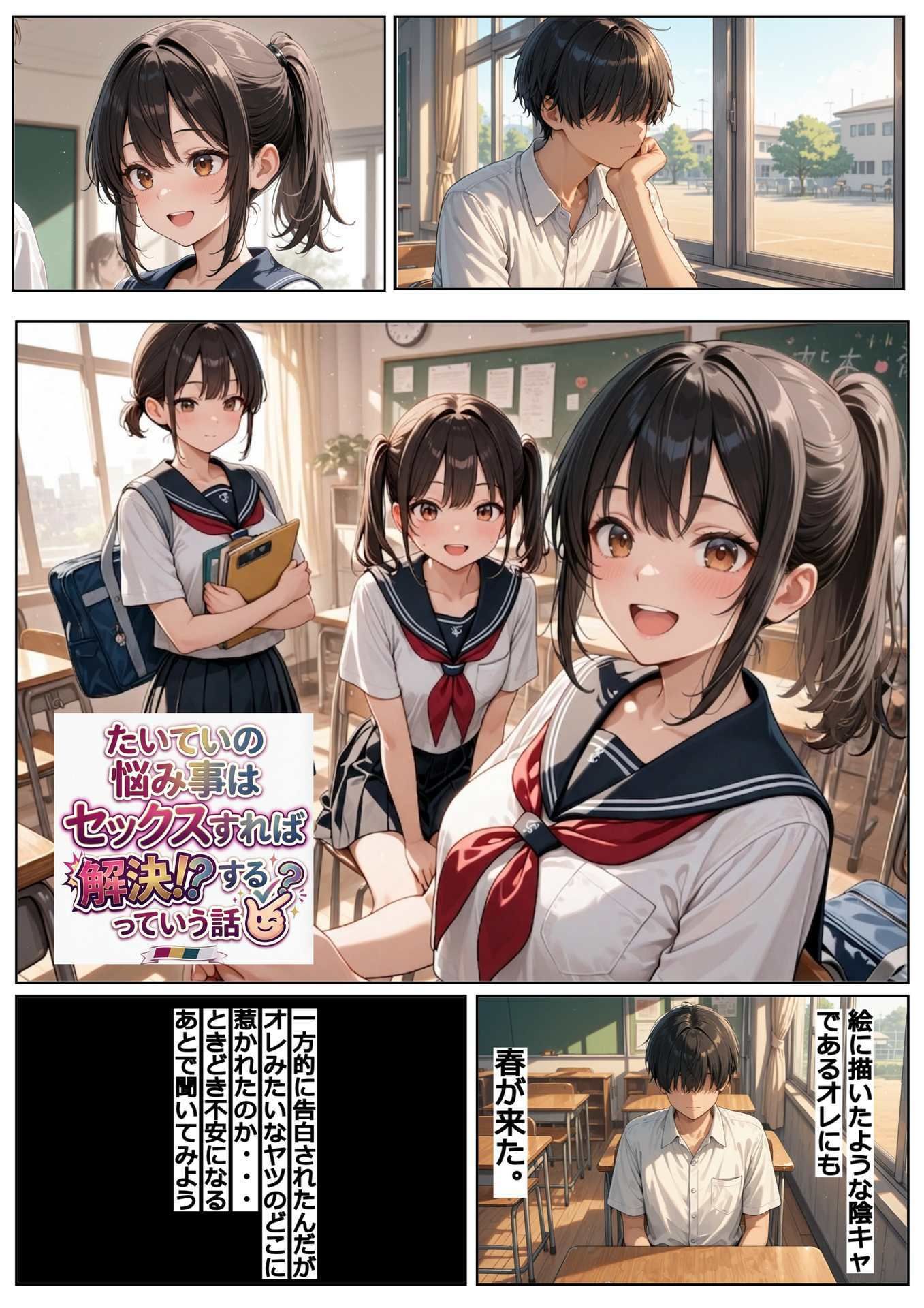 たいていの悩み事はセックスすれば解決！？するっていう話 画像1