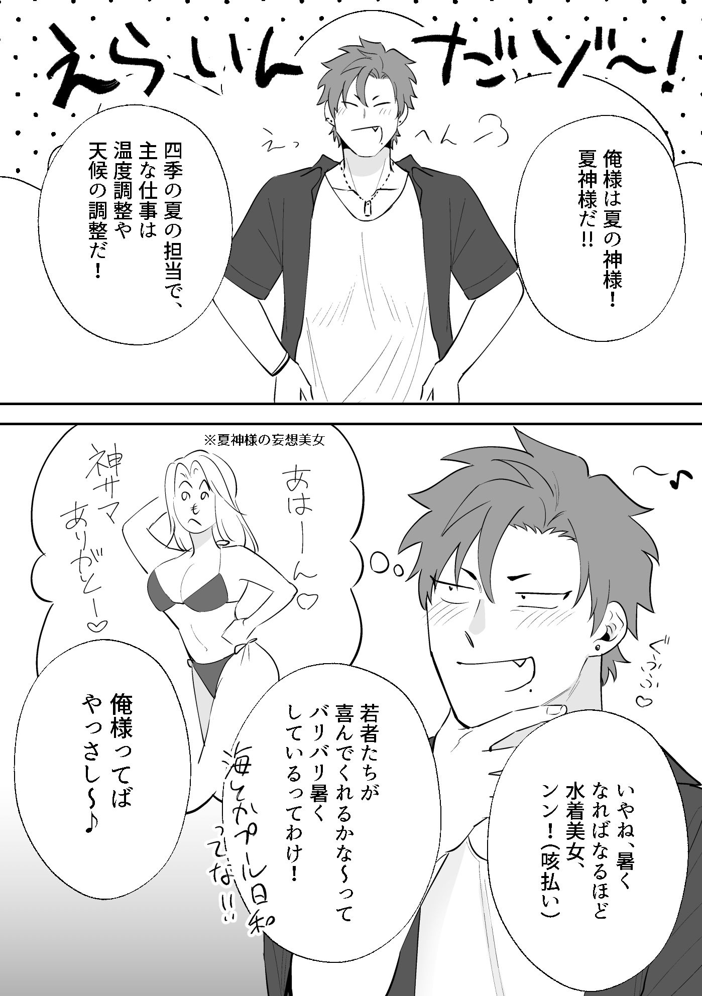 暑いからむしゃくしゃしてヤッた！！ 画像1