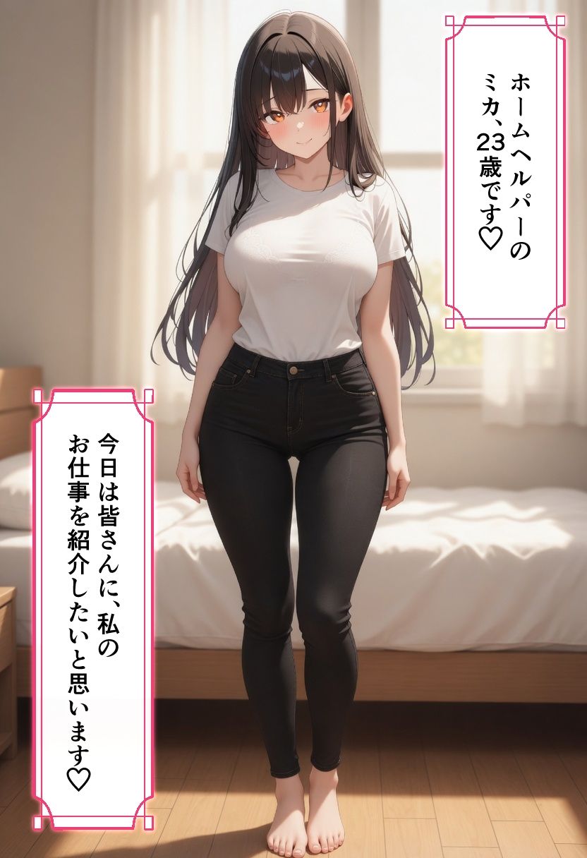 訪問介護の報酬は種付け！？爆乳ホームヘルパーのおしごと 画像1