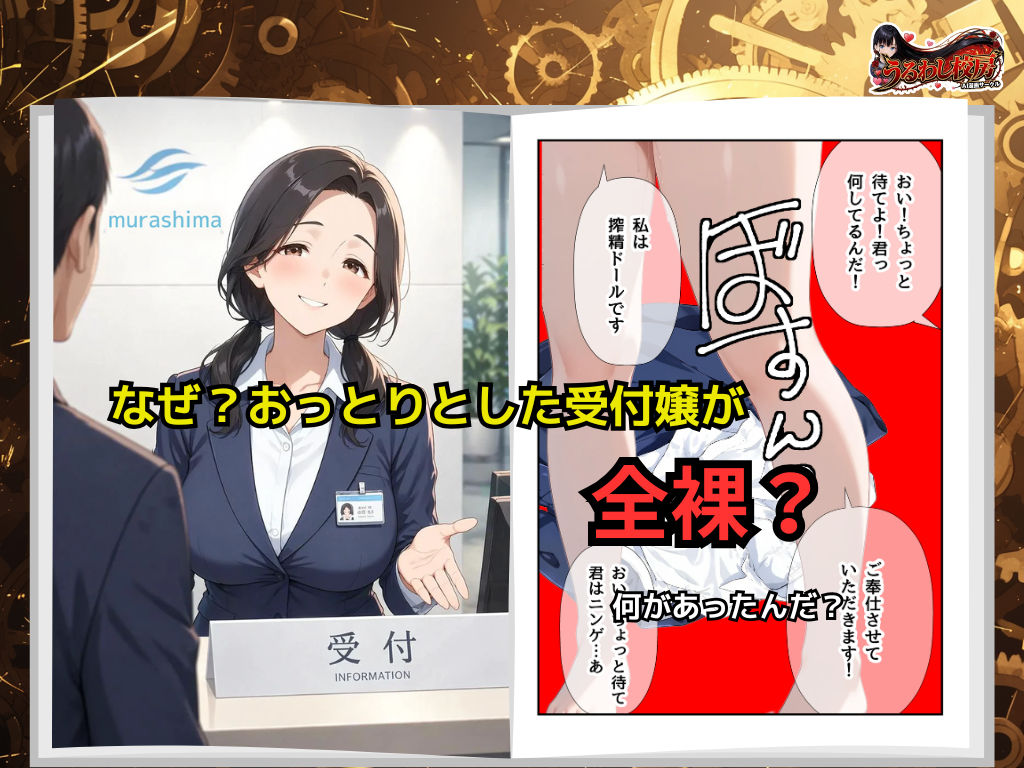 バグAIドールの代わりに！ おっとり受付嬢がご主人様を完璧に搾精します 画像1