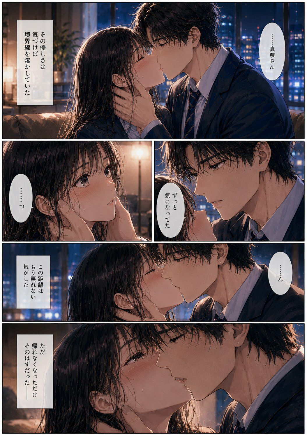 終電を逃した夜、彼女は上司の家に泊まった ―帰れない理由― 画像4