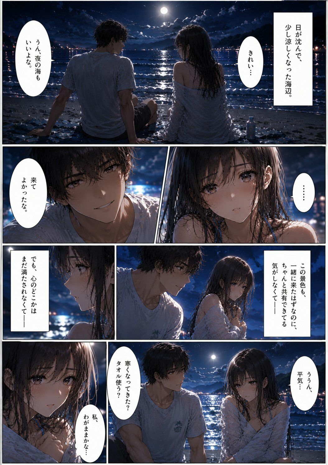 彼氏と来た海なのに、抱かれたのは別の男 だった ―波の音に、声を隠して― 画像3