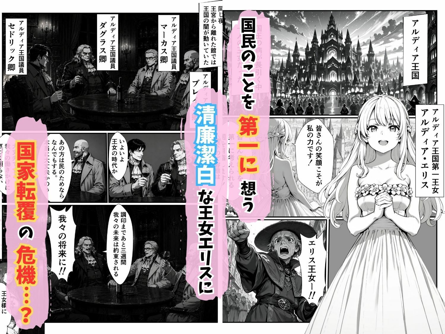 清廉潔白な王女様が俺のモノになるらしい 画像1