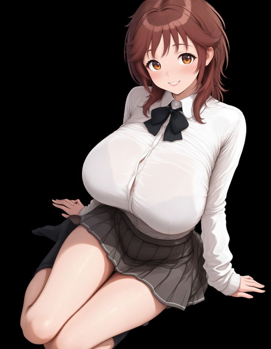 【ボリューム大】爆乳アマガミヒロインの淫乱すぎる放課後・・・ 画像1