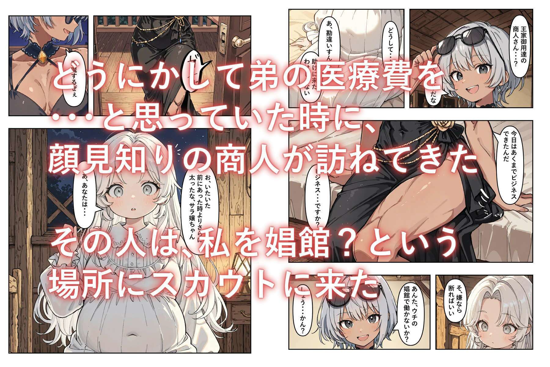 ぽっちゃり元王女 弟を助けるため、娼館で働く_4