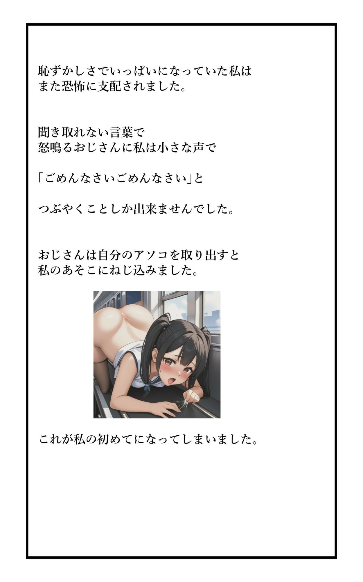 実録！人には言えない性体験  電車で無理矢理_5