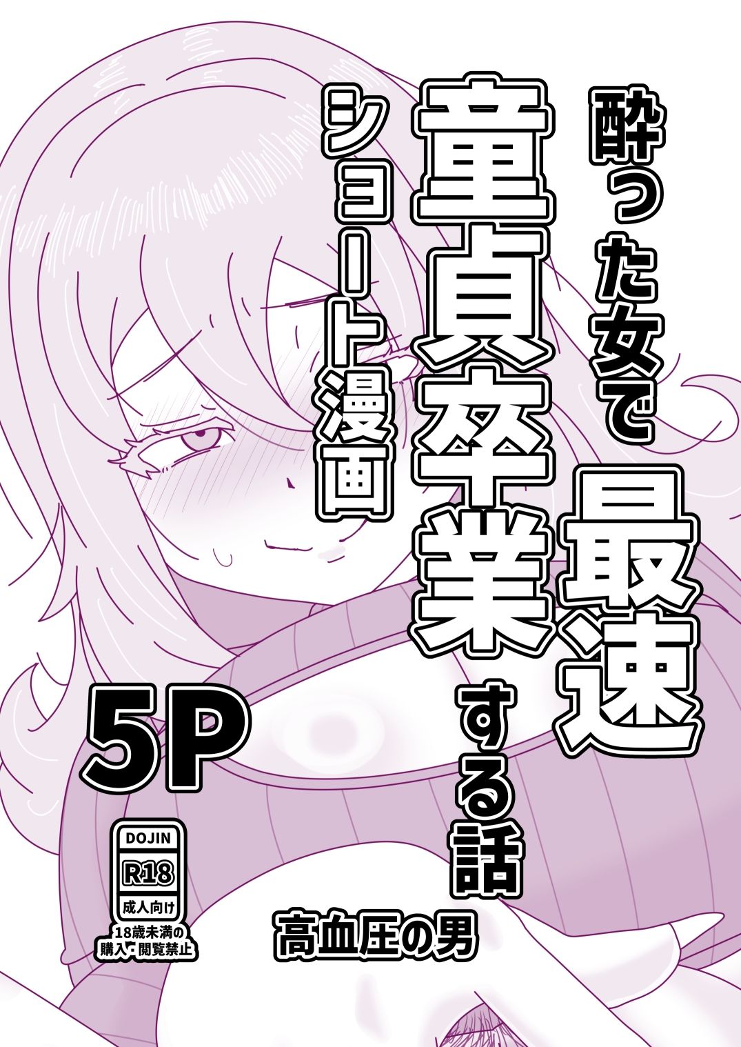酔った女で最速童貞卒業する話 画像1