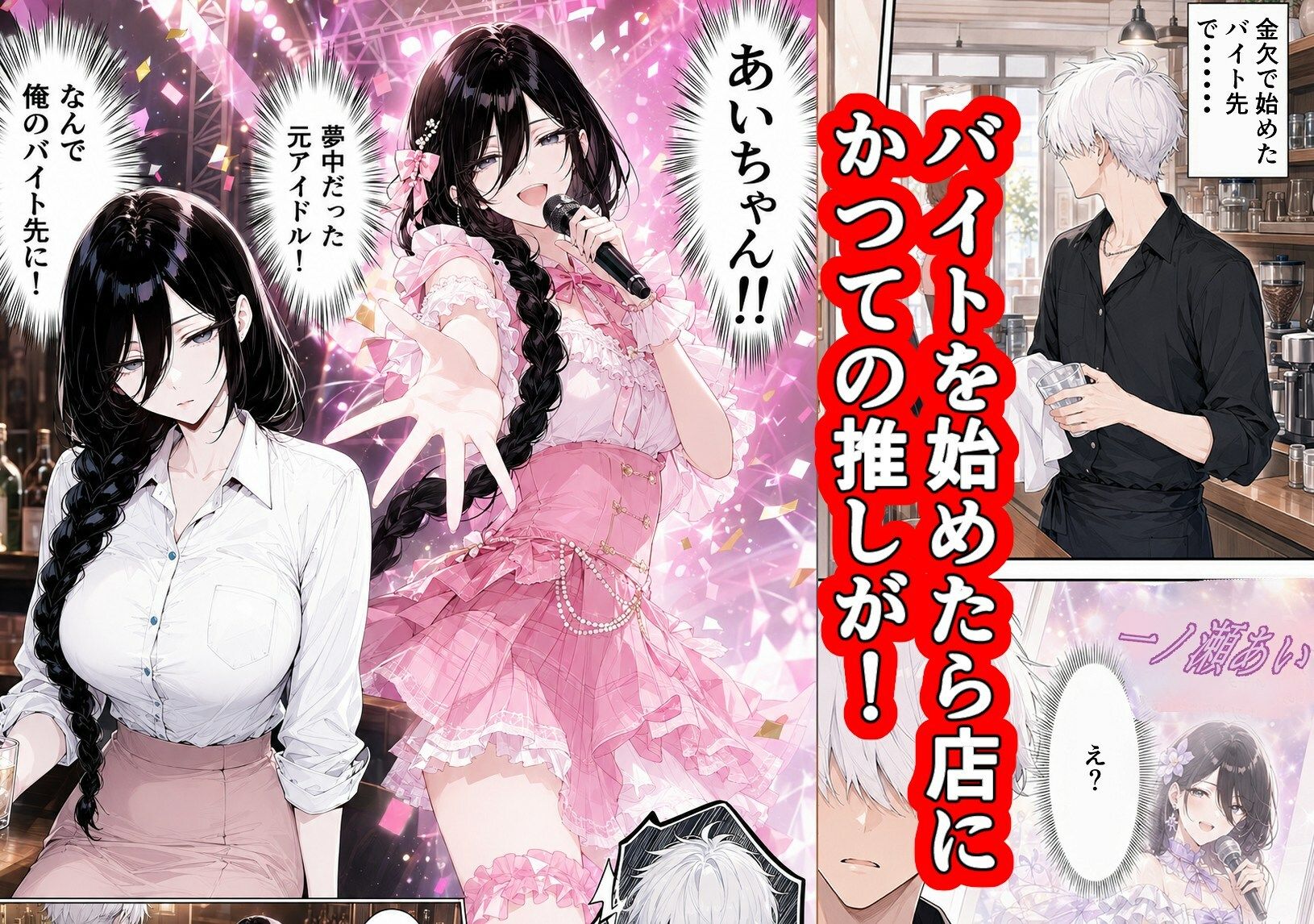 俺の推しアイドル（引退）がバイト先に通って来るので中出しHで本当の嫁にする