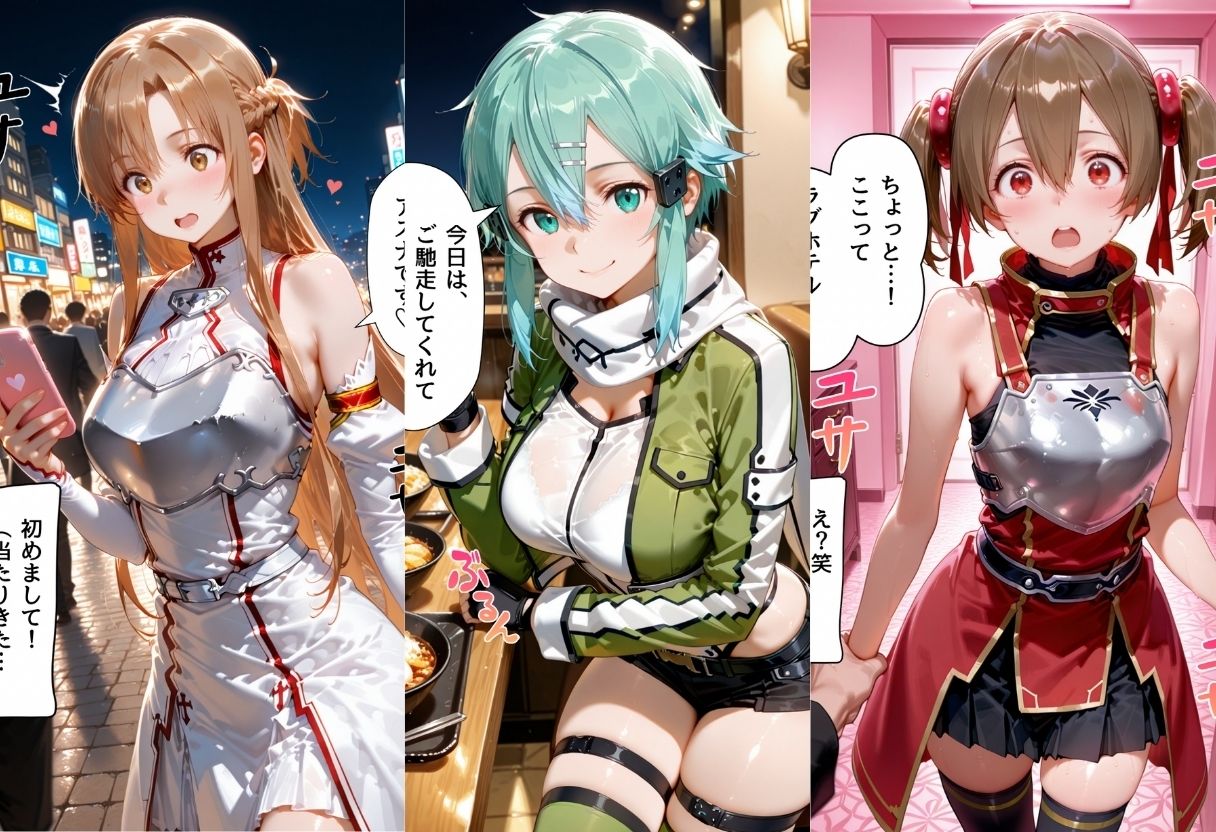 【無料エロ漫画】d_784511 マッチングアプリで出会った美女をメス堕ちさせた話 S◯O編(ガトーショコラ)