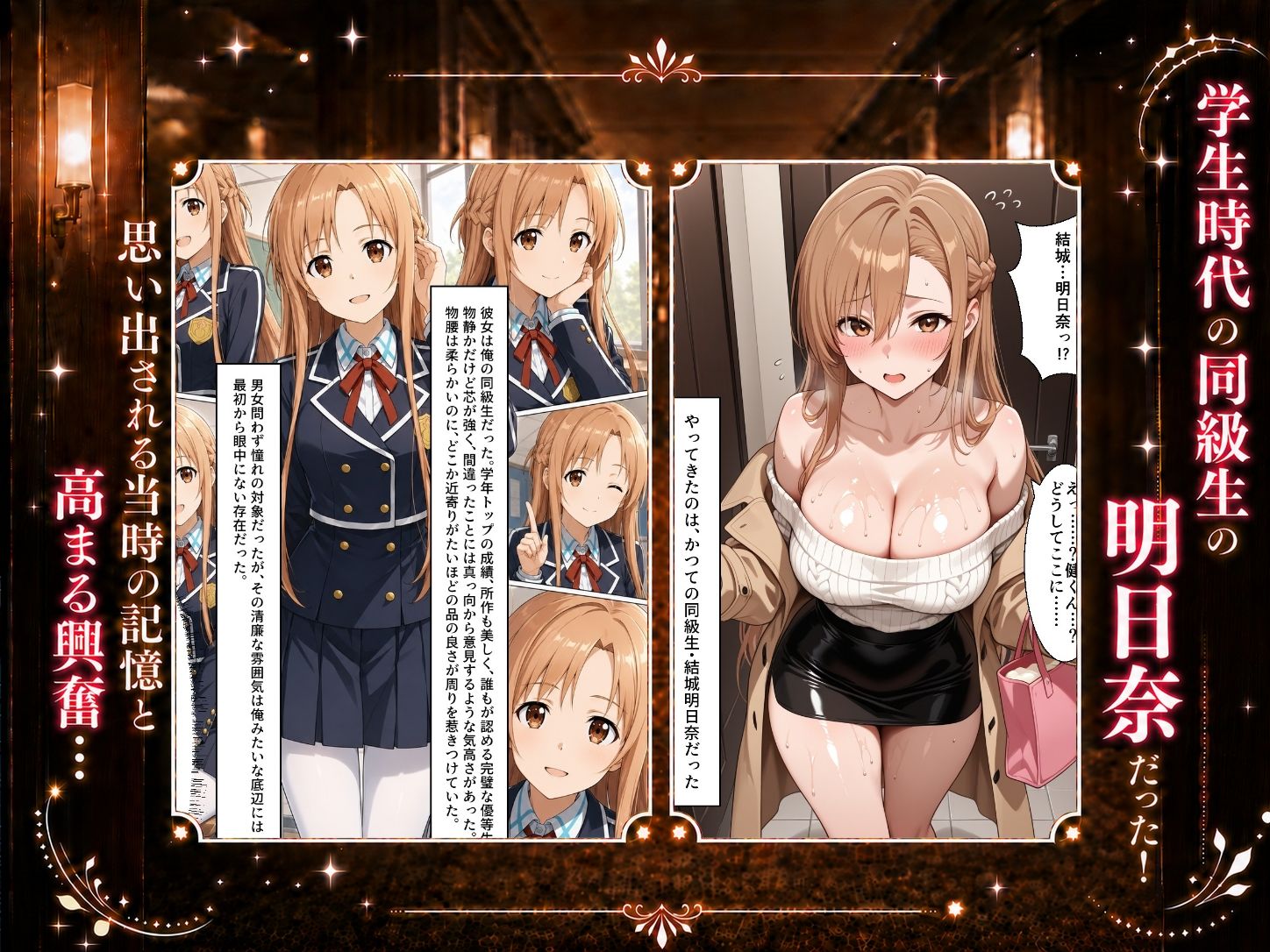 扉を開けたら明〇奈が立っていた サンプル2