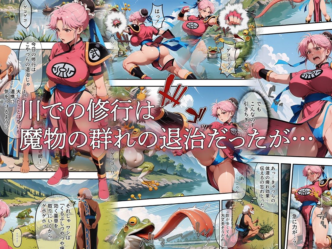 武闘家ムスメ、修行中…!?の巻 サンプル画像7