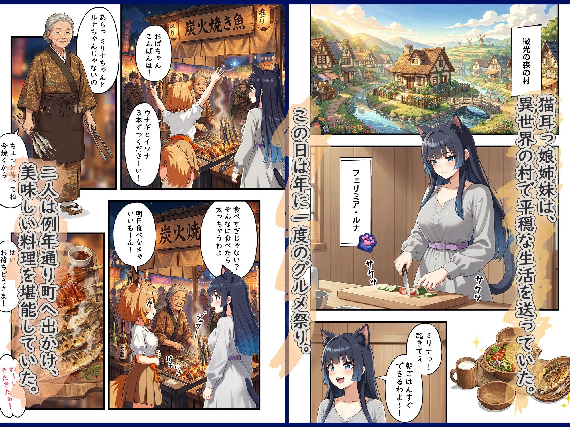 異世界奴●猫耳っ娘姉妹の救済 〜私も性奴●だけど、お姉ちゃんだけは救い出してみせる。〜 画像1