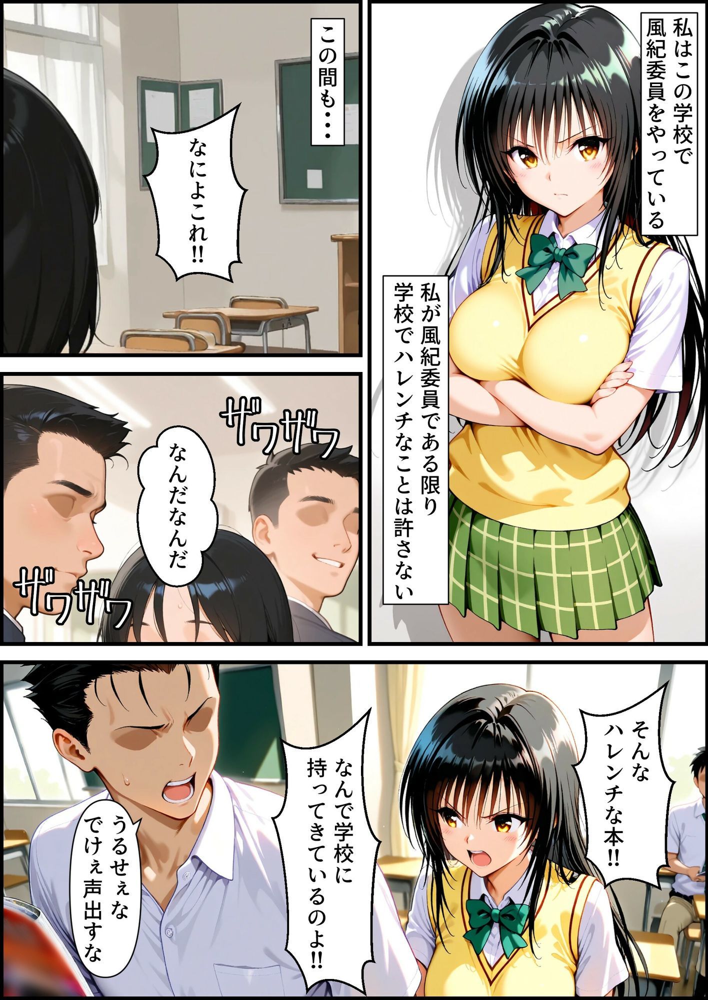 風紀委員の敗北、、、私が性隷に堕ちた日 画像1