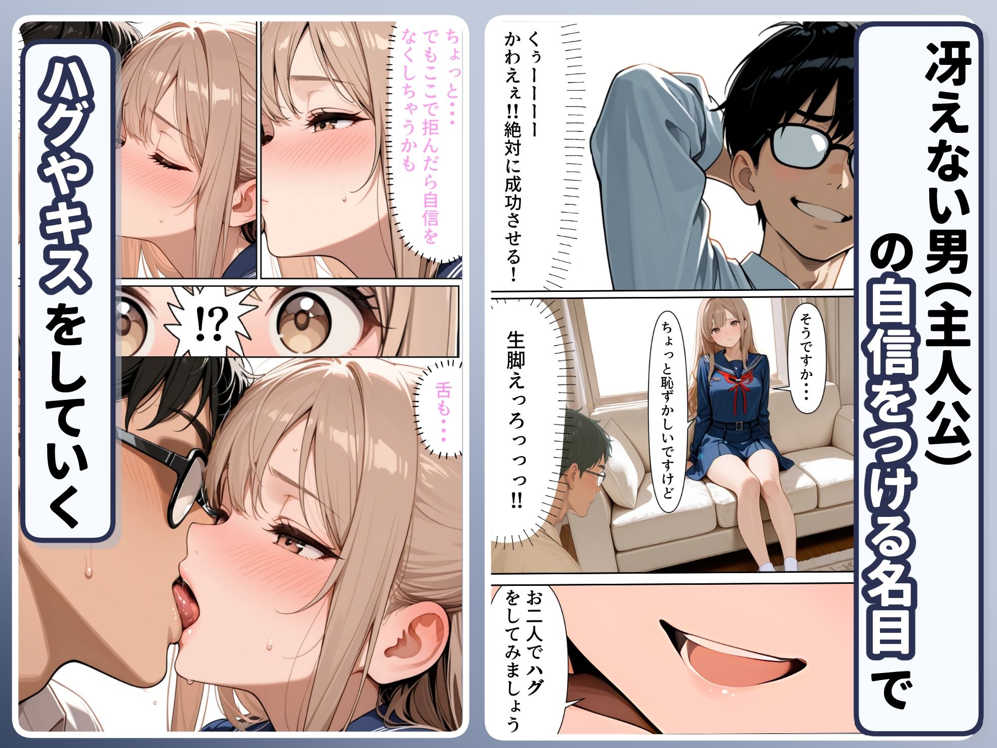 底辺逆転-どん底ぼっち童貞の俺が億万長者に！？同級生の美女を「冴えない男の救済企画」と称した高額バイトで釣ってみた結果・・・ 画像4