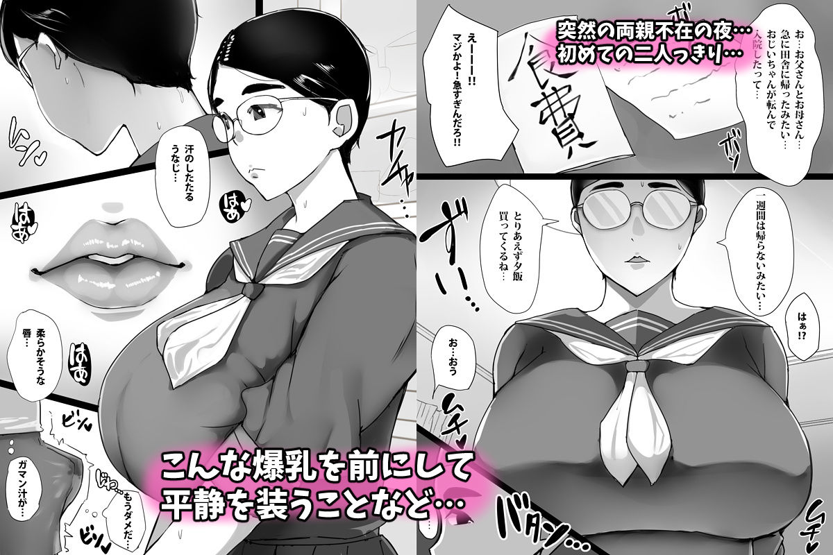 地味子のくせにむちむちな姉にムラムラしてセックスしちゃった話_3