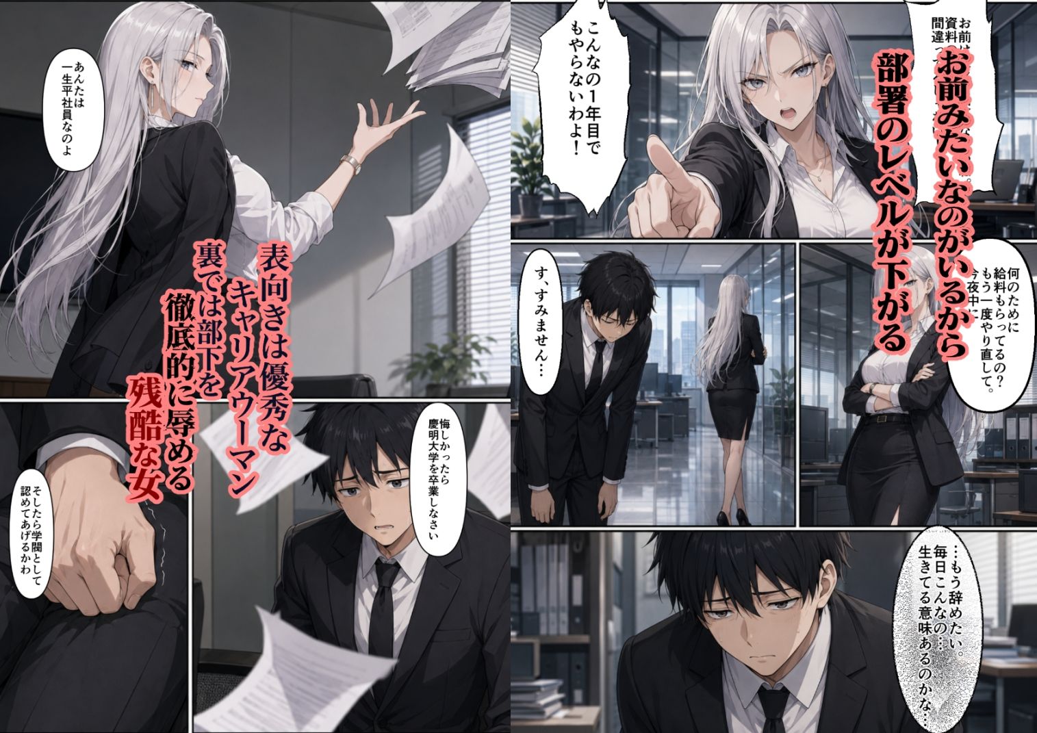 復讐催●アプリ 〜女上司を徹底的に堕とす〜 画像1