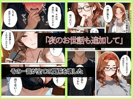 バリキャリOLの京子さんと家政婦契約〜家ではスウェットメガネで僕の前でだけメスになる〜 画像6
