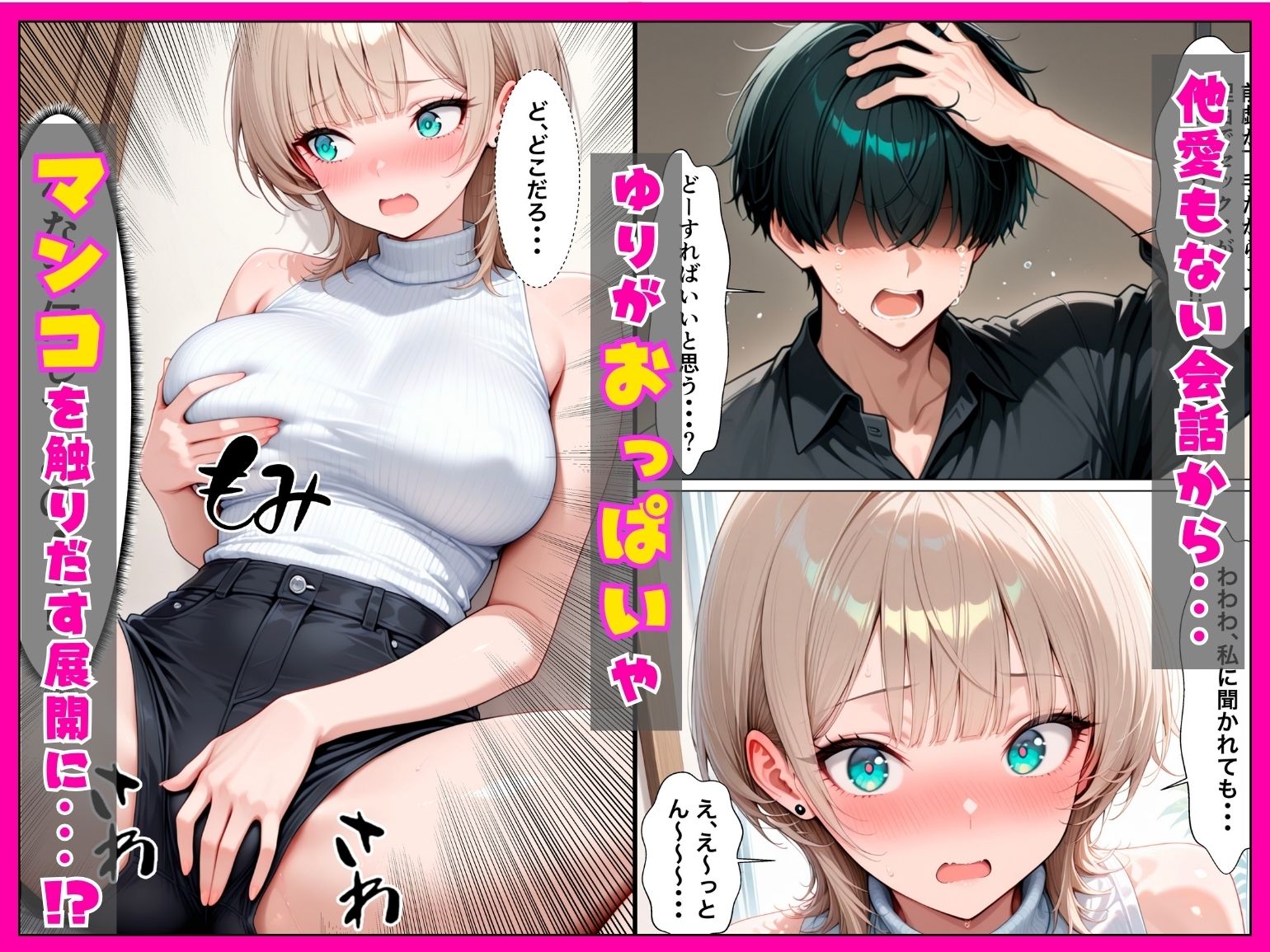 巨乳に成長した幼馴染ギャルとイチャラブ本気セックスした話 サンプル5