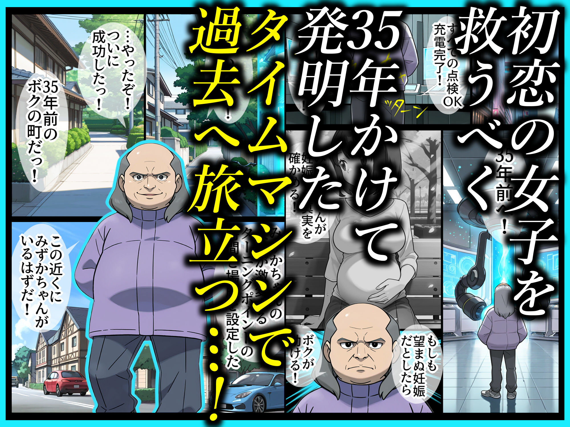 欲望解放タイムマシン【おじさんに孕ませられる宿命の女子学生】 サンプル画像3