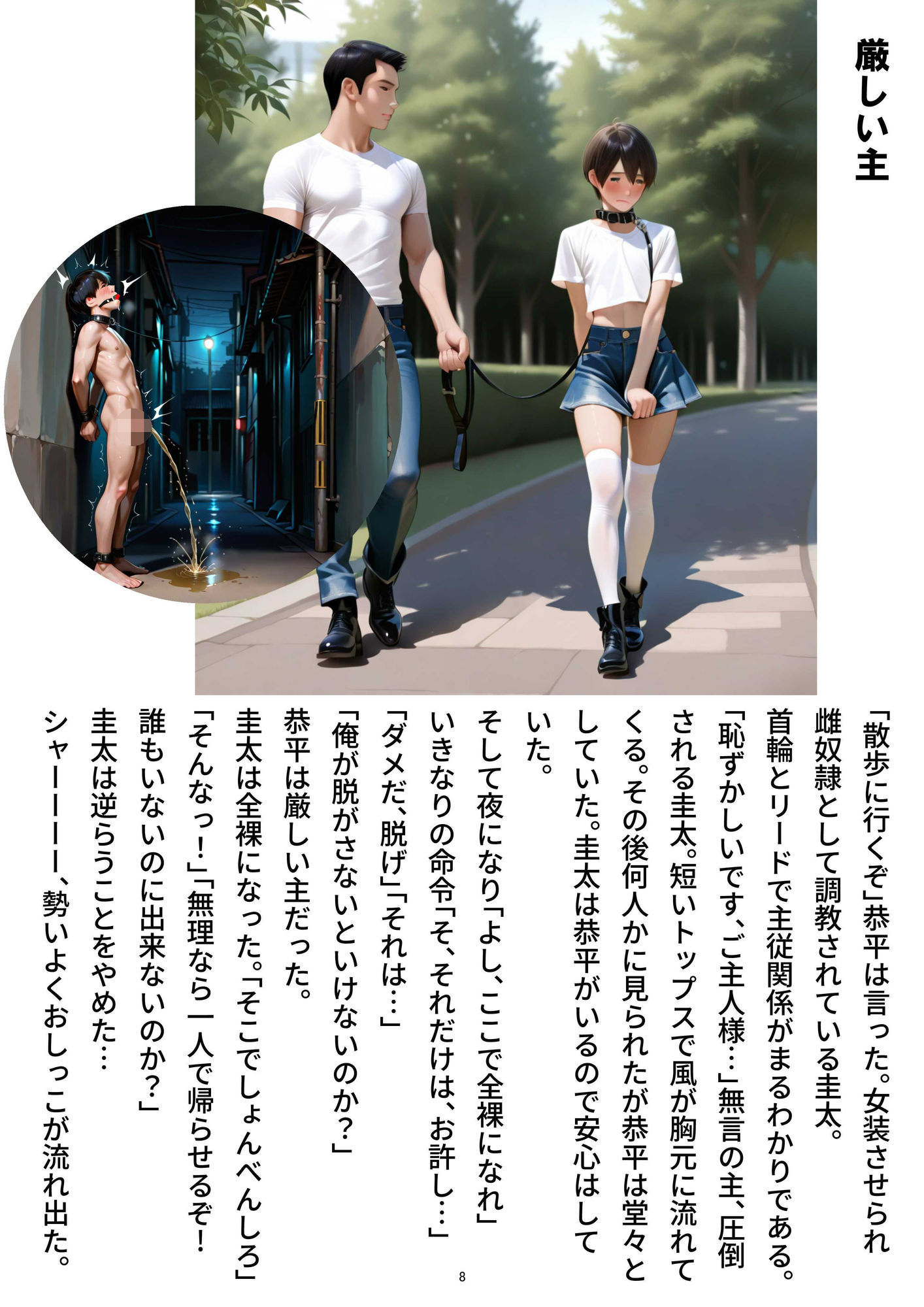 ご主人様の日常 僕は彼の下僕です  〜S男性に支配されるM男の主従生活〜  VOL.1 サンプル2