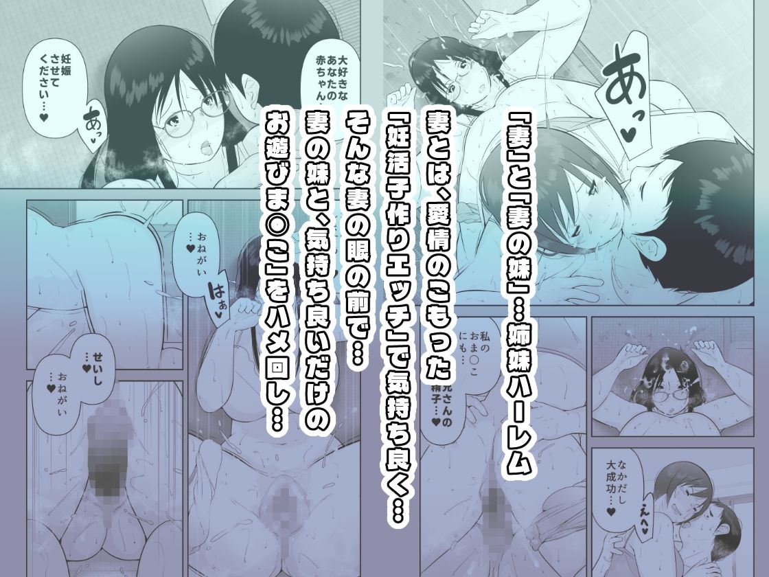 妻と義妹、孕ませ希望。 画像2