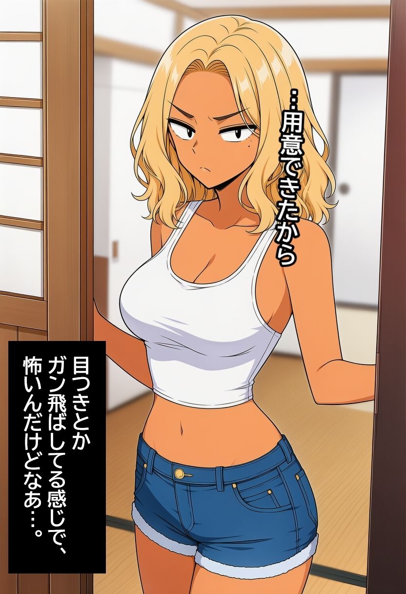 深夜のド〇キにいそうなヤンキー女を孕ませる。 画像3