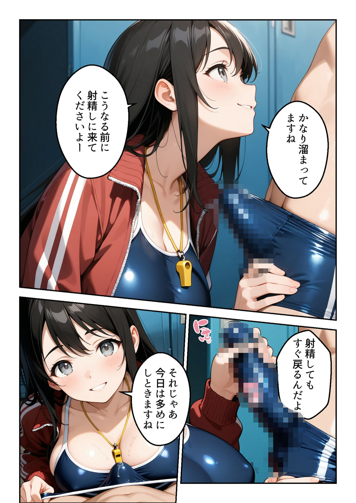 水泳部マネージャーのイキすぎた熱血サポート 画像4