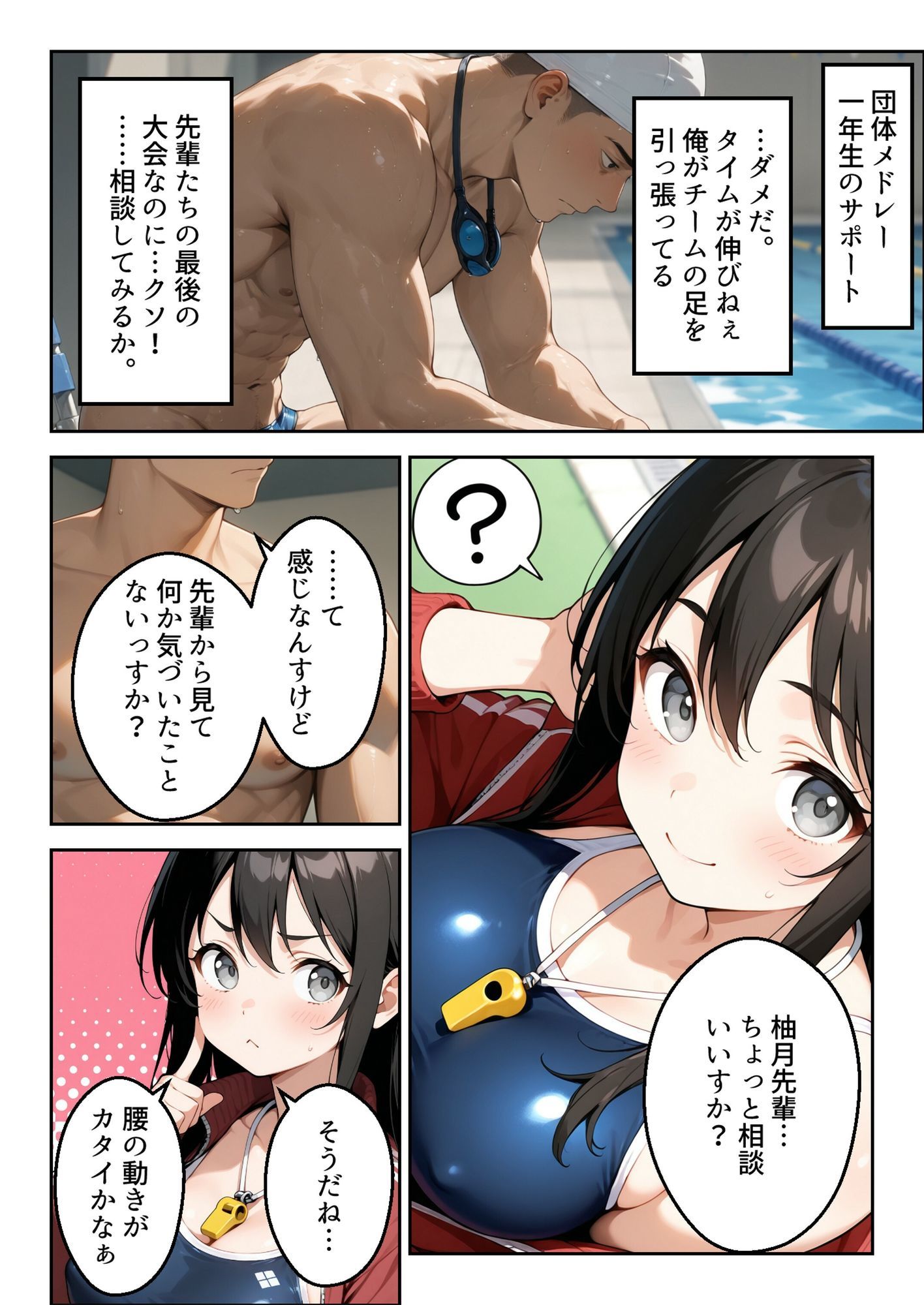 水泳部マネージャーのイキすぎた熱血サポート 画像6