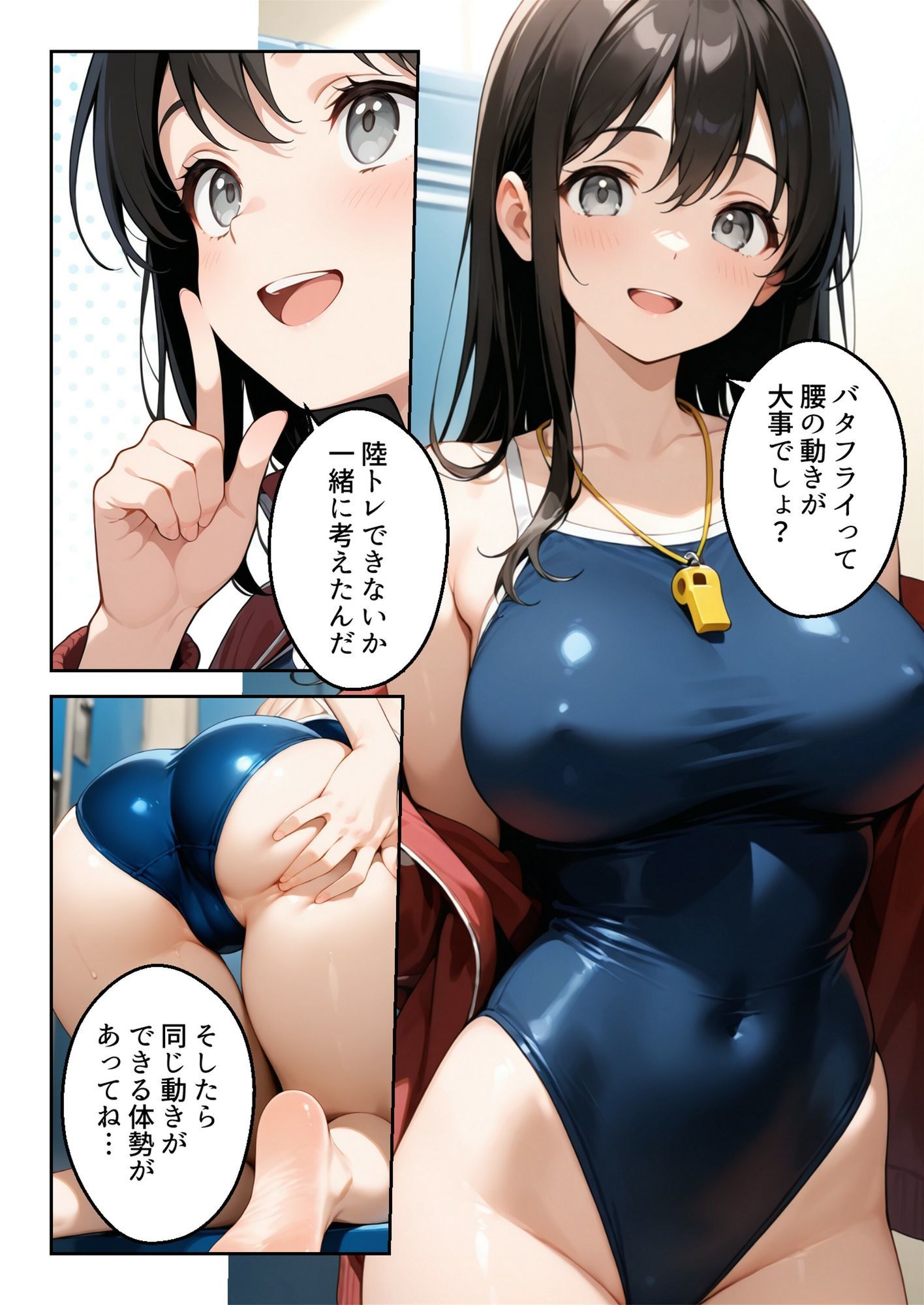 水泳部マネージャーのイキすぎた熱血サポート 画像8